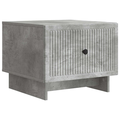 vidaXL Coffee Table Concrete Grey 49 x 50 x 40 cm Engineered Wood 2