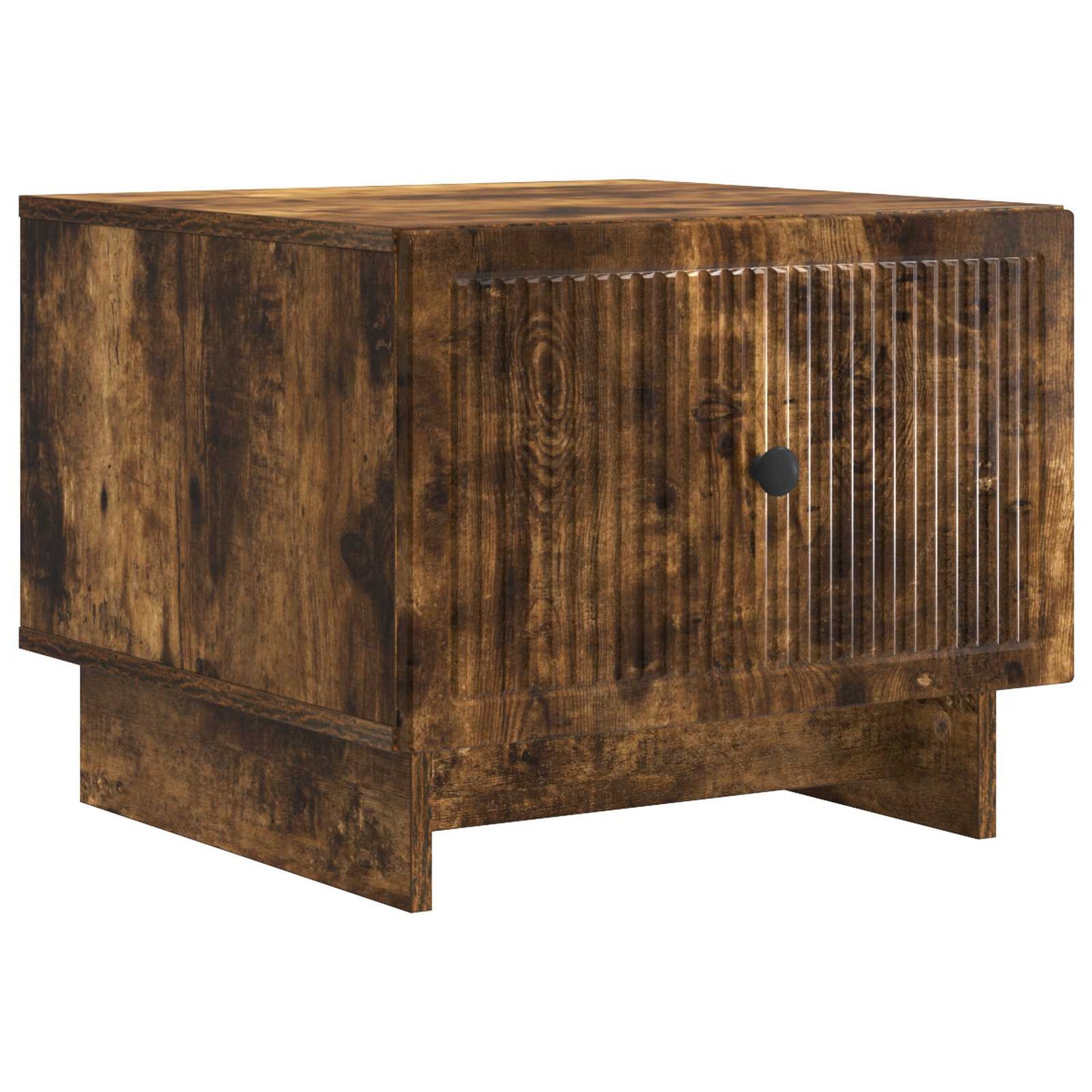 vidaXL Coffee Table Smoked Oak 49 x 50 x 40 cm Engineered Wood 2