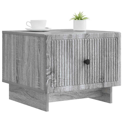 vidaXL Coffee Table Grey Sonoma 49 x 50 x 40 cm Engineered Wood 3