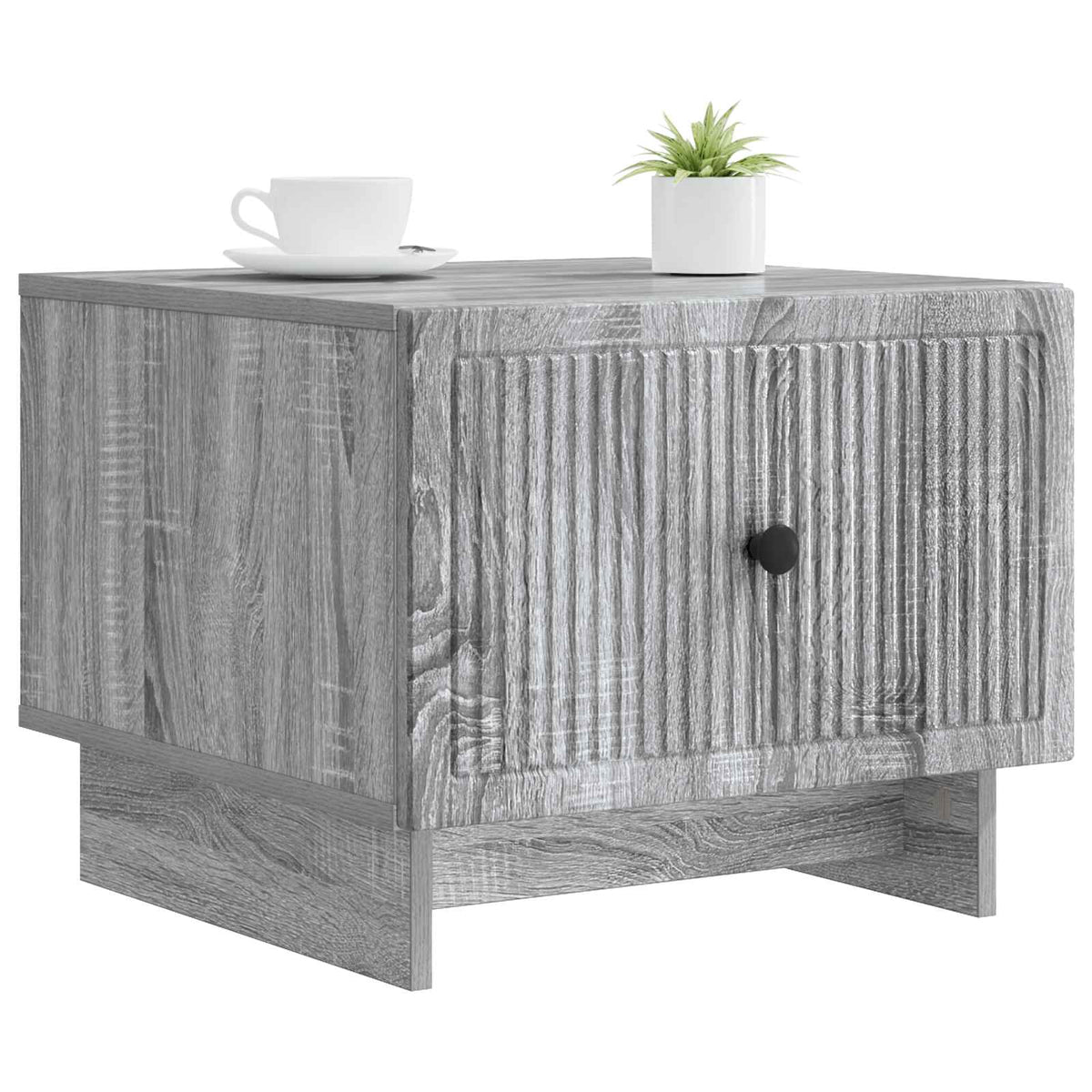 Coffee Table 49 x 50 x 40 cm Engineered Wood Grey sonoma