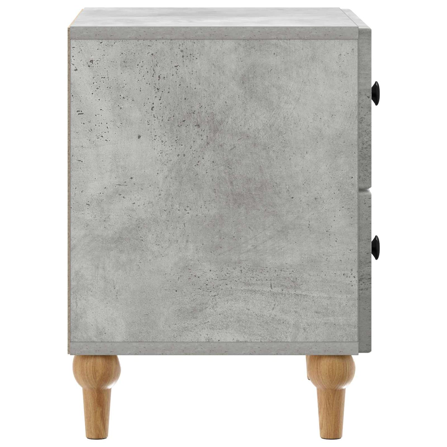 vidaXL Bedside Cabinet Concrete Grey 43 x 34.5 x 48 cm Engineered Wood 6