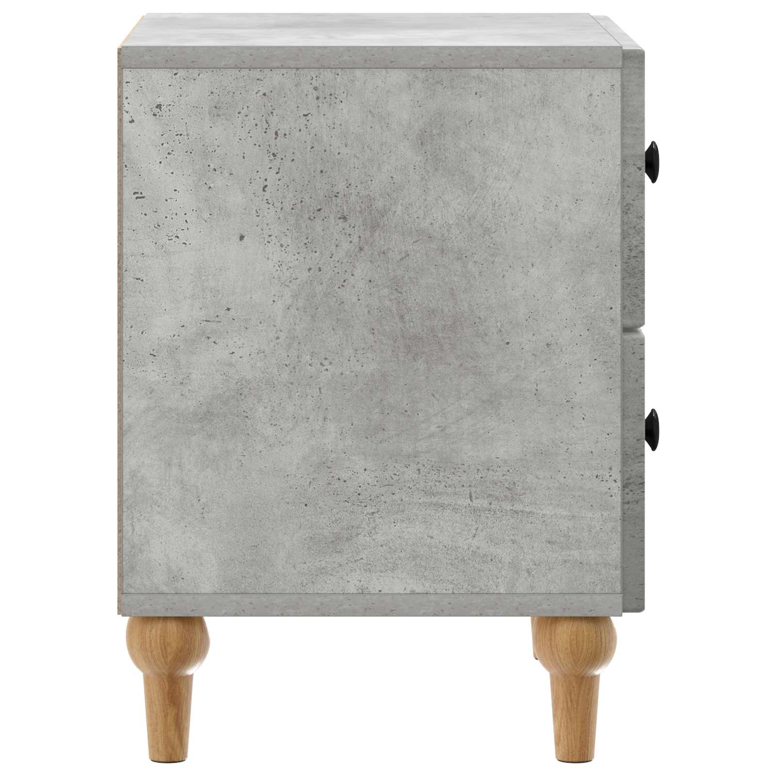 vidaXL Bedside Cabinet Concrete Grey 43 x 34.5 x 48 cm Engineered Wood 6