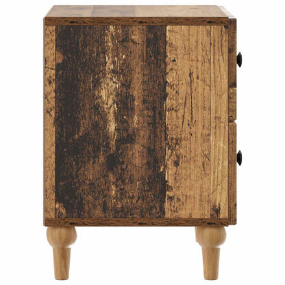 vidaXL Bedside Cabinet Old Wood 43 x 34.5 x 48 cm Engineered Wood 6