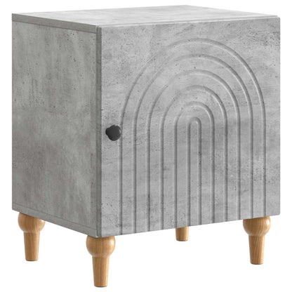 vidaXL Bedside Cabinet Concrete Grey 43 x 34.5 x 50 cm Engineered Wood 2