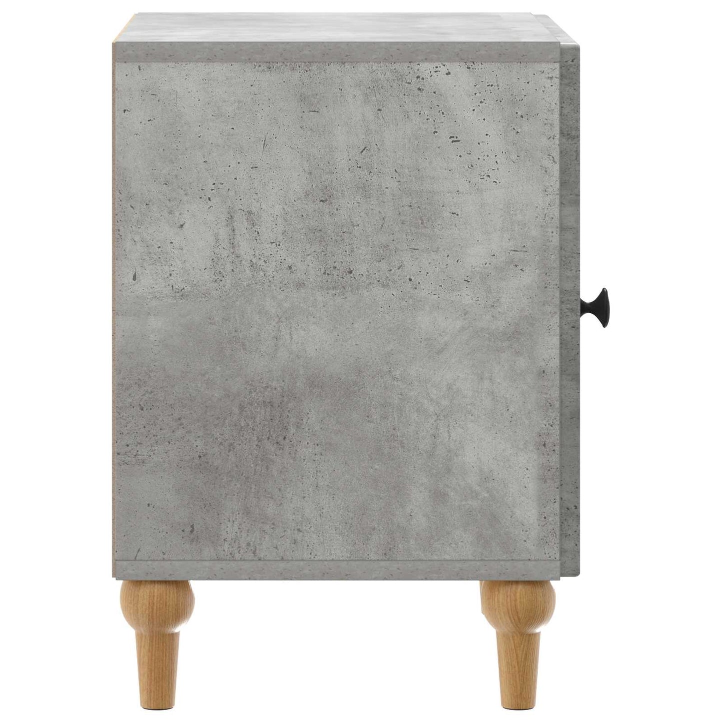 vidaXL Bedside Cabinet Concrete Grey 43 x 34.5 x 50 cm Engineered Wood 6