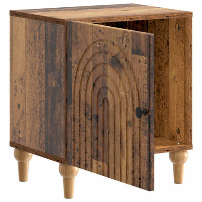 vidaXL Bedside Cabinet Old Wood 43 x 34.5 x 50 cm Engineered Wood 4