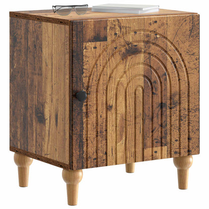 vidaXL Bedside Cabinet Old Wood 43 x 34.5 x 50 cm Engineered Wood 3