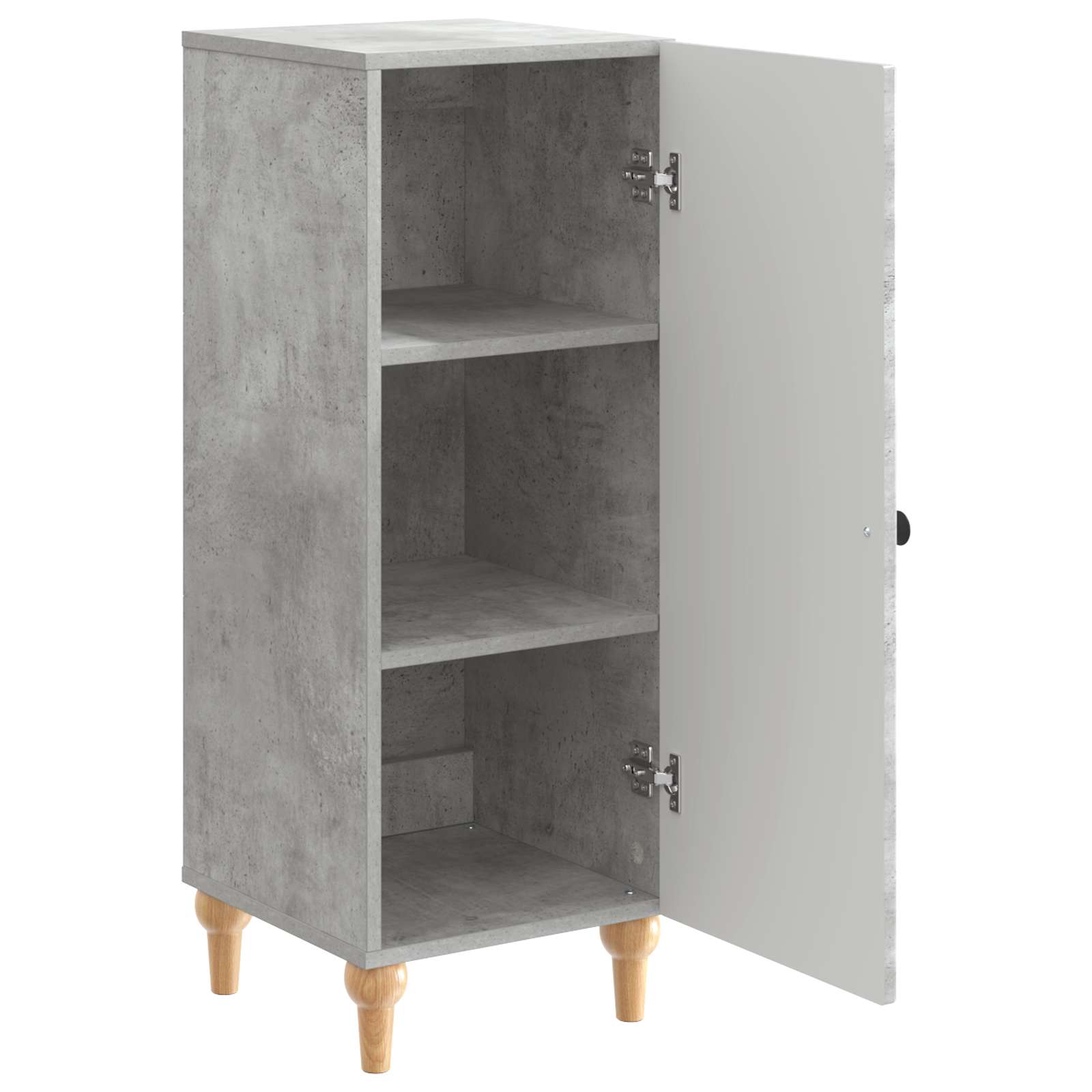 vidaXL Sideboard Concrete Grey 33 x 34.5 x 90 cm Engineered Wood 5
