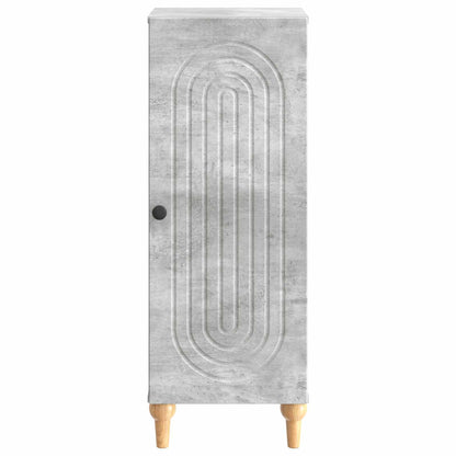 vidaXL Sideboard Concrete Grey 33 x 34.5 x 90 cm Engineered Wood 6