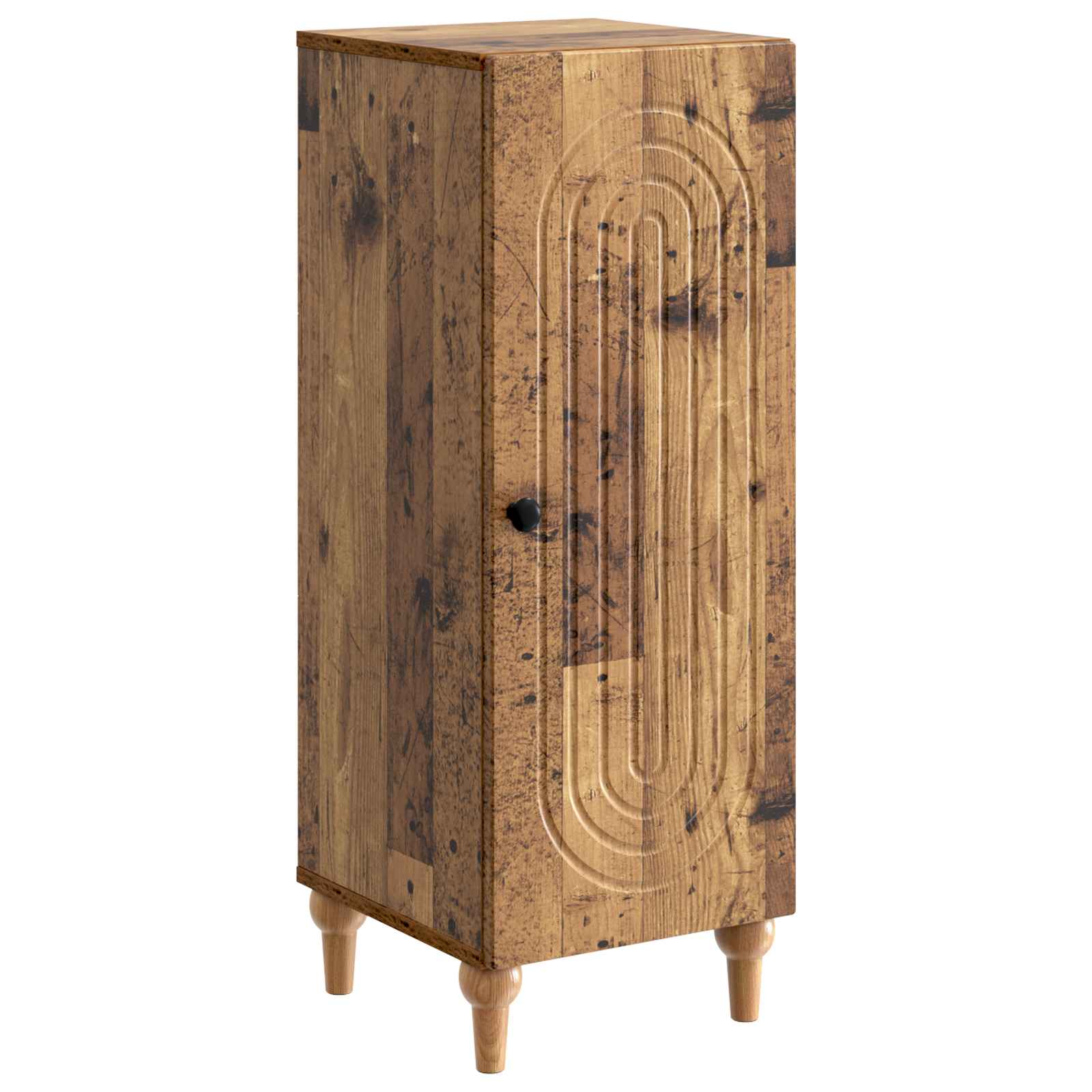 vidaXL Sideboard Old Wood 33 x 34.5 x 90 cm Engineered Wood 2