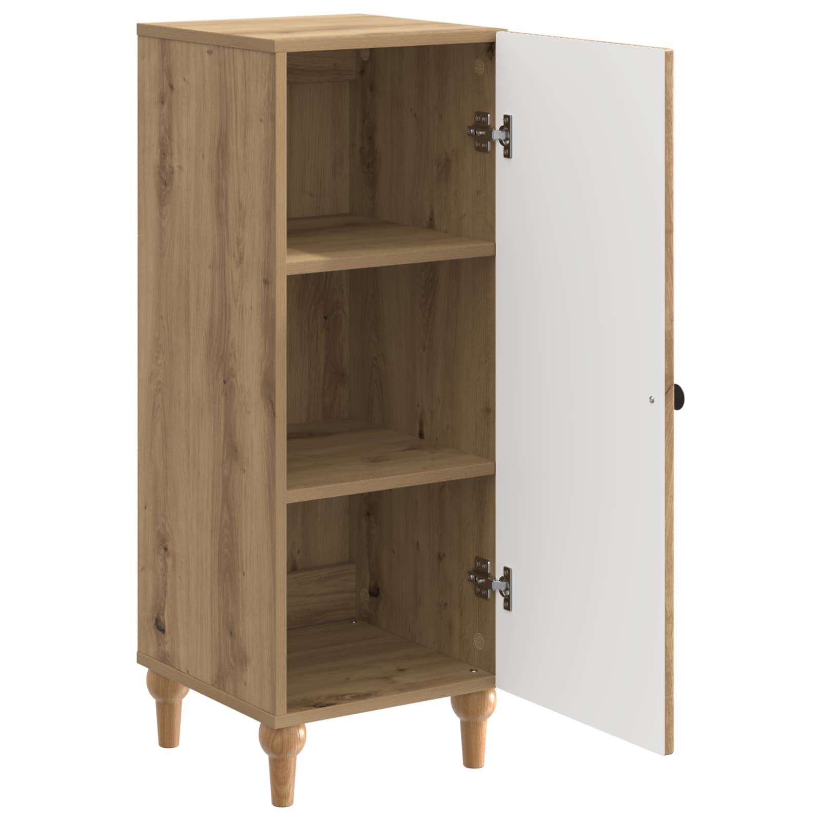 vidaXL Sideboard Artisan Oak 33 x 34.5 x 90 cm Engineered Wood 5