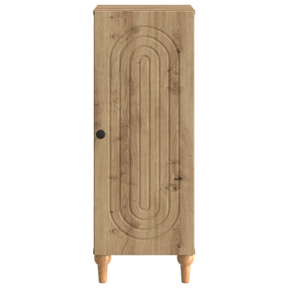 vidaXL Sideboard Artisan Oak 33 x 34.5 x 90 cm Engineered Wood 6