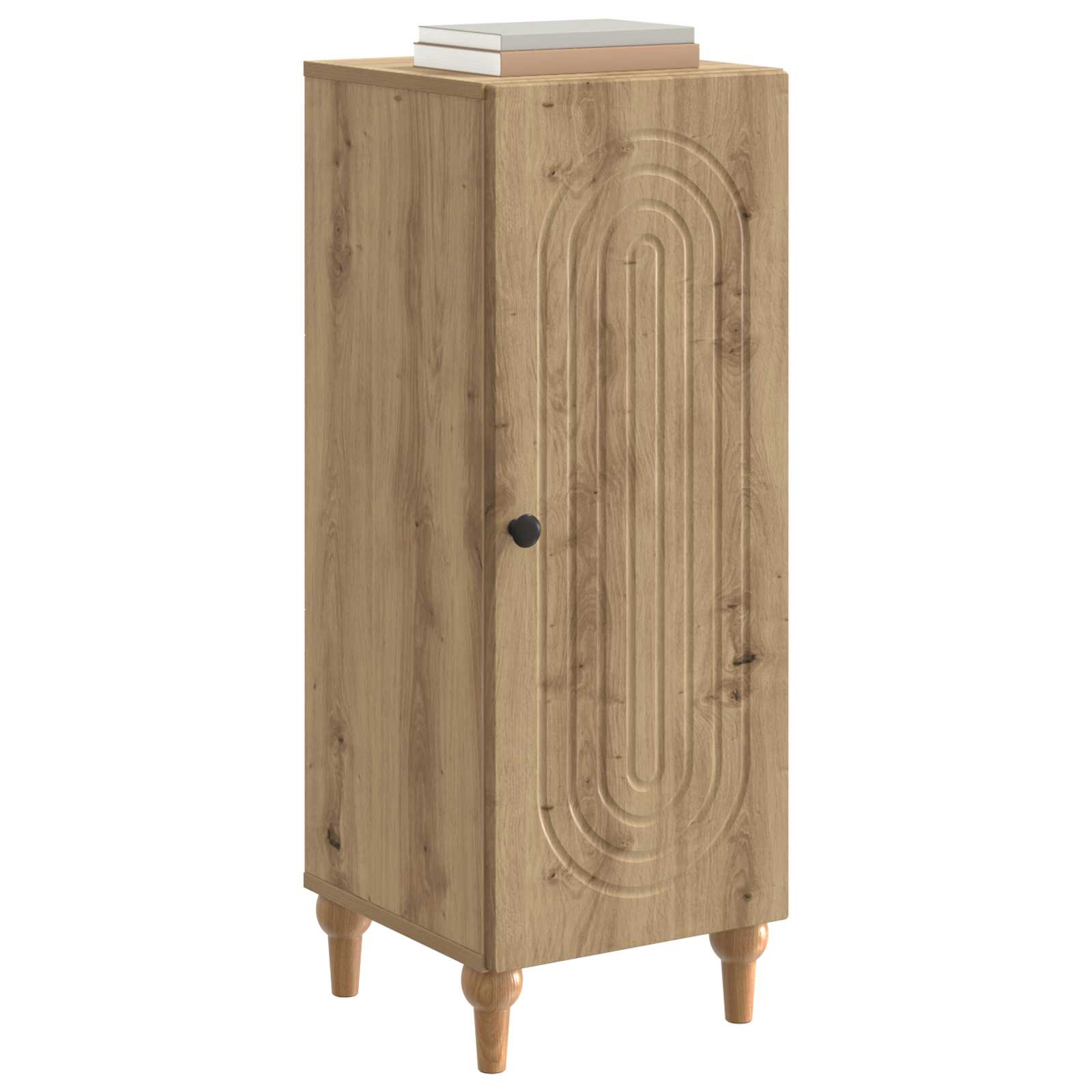 vidaXL Sideboard Artisan Oak 33 x 34.5 x 90 cm Engineered Wood 3