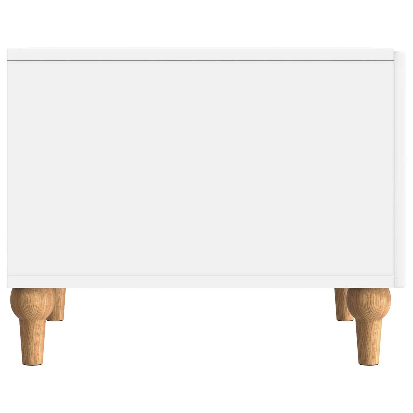 vidaXL Coffee Table with Drawer White 49 x 50 x 40 cm Engineered Wood 6
