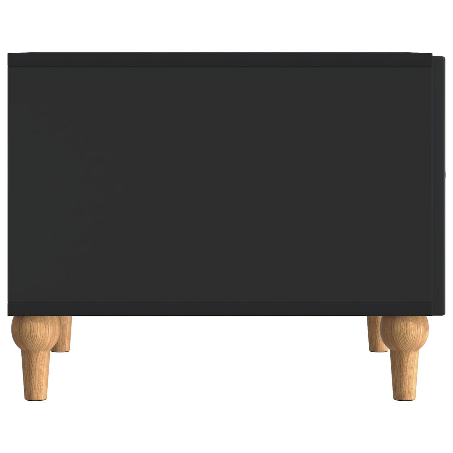 vidaXL Coffee Table with Drawer Black 49 x 50 x 40 cm Engineered Wood 6