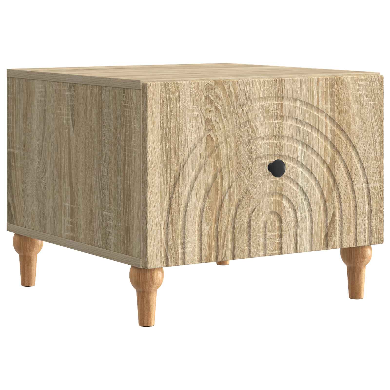 vidaXL Coffee Table Sonoma Oak 49 x 50 x 40 cm Engineered Wood 2