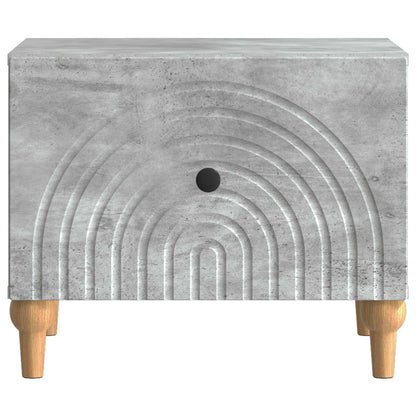 vidaXL Coffee Table Concrete Grey 49 x 50 x 40 cm Engineered Wood 5