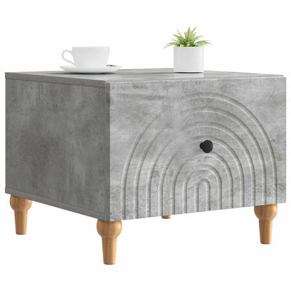 vidaXL Coffee Table Concrete Grey 49 x 50 x 40 cm Engineered Wood 3