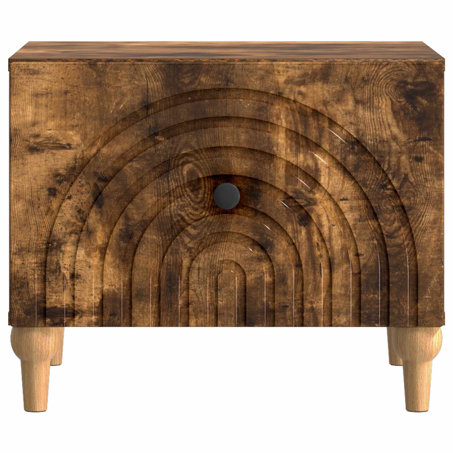 vidaXL Coffee Table Smoked Oak 49 x 50 x 40 cm Engineered Wood 5