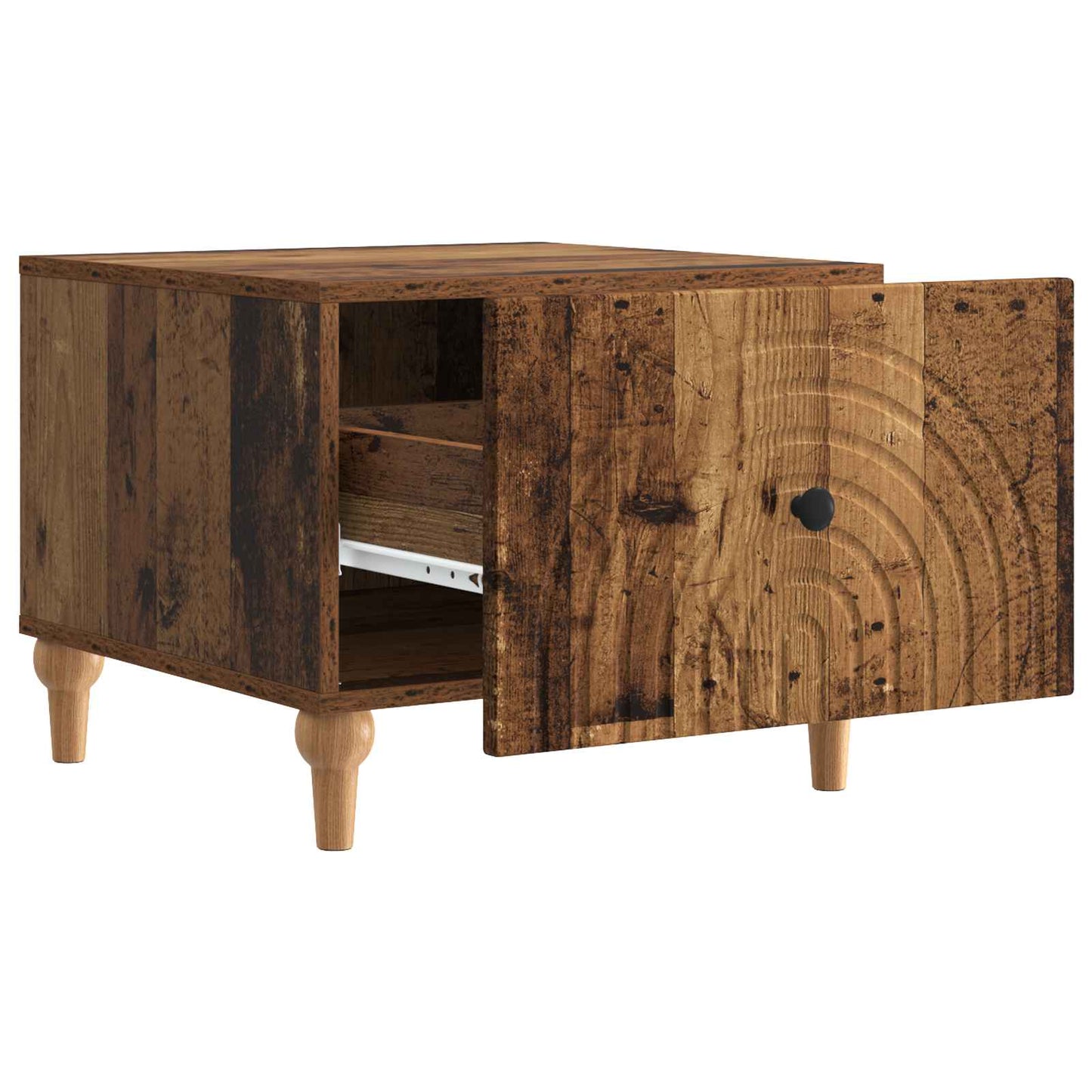 vidaXL Coffee Table Old Wood 49 x 50 x 40 cm Engineered Wood 4