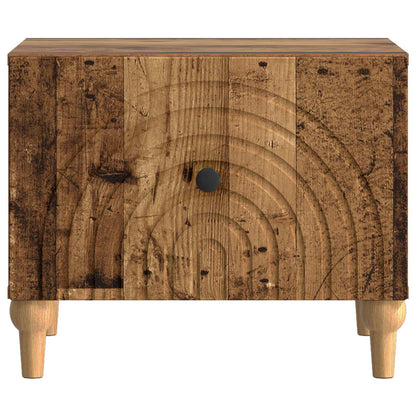 vidaXL Coffee Table Old Wood 49 x 50 x 40 cm Engineered Wood 5