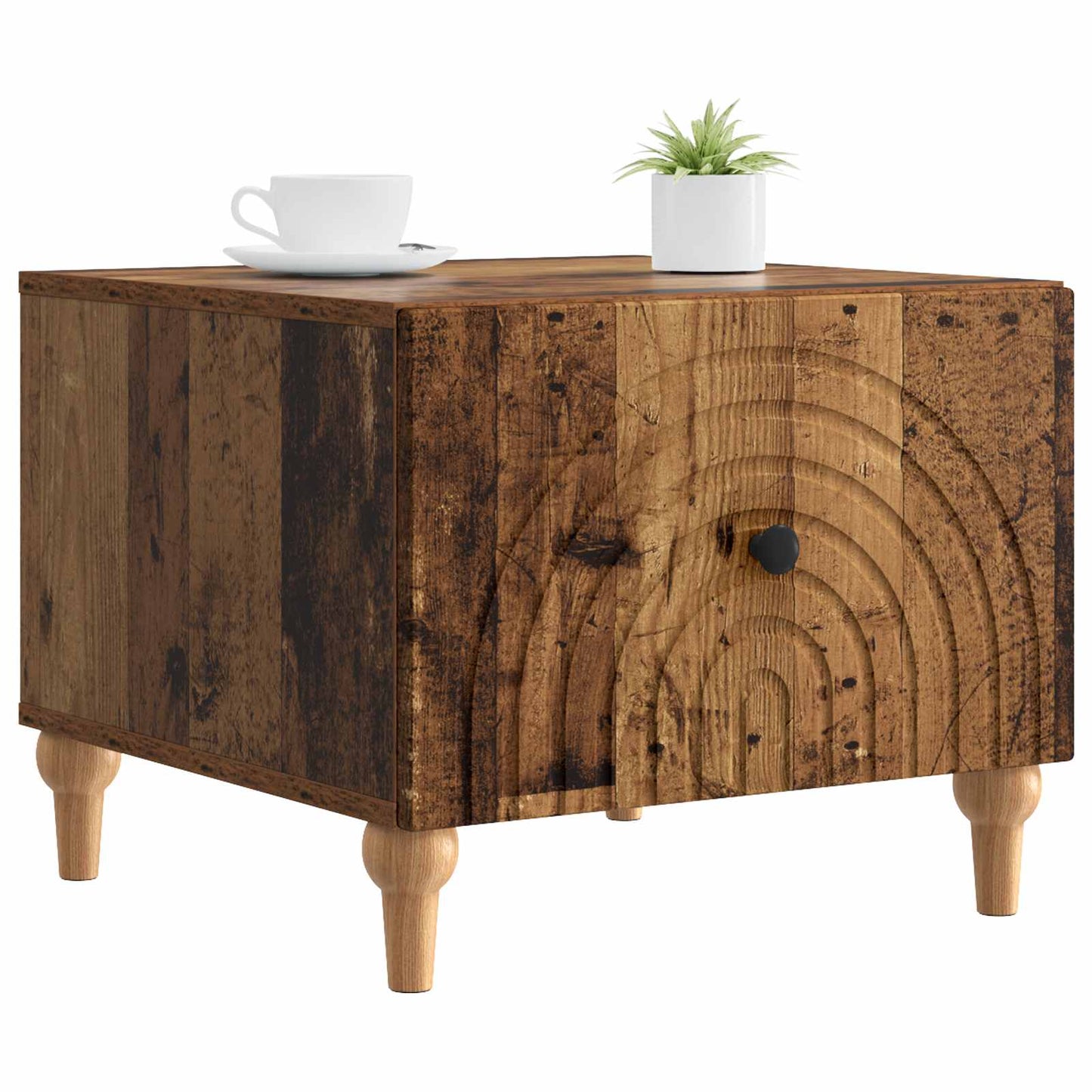 vidaXL Coffee Table Old Wood 49 x 50 x 40 cm Engineered Wood 3
