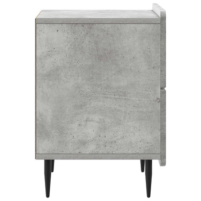 vidaXL Bedside Cabinet Concrete Grey 43 x 34.5 x 49.5 cm 6