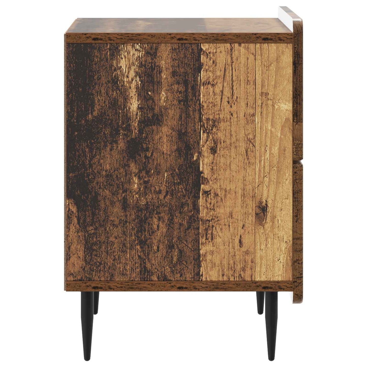 vidaXL Bedside Cabinet Old Wood 43 x 34.5 x 49.5 cm Engineered Wood 6