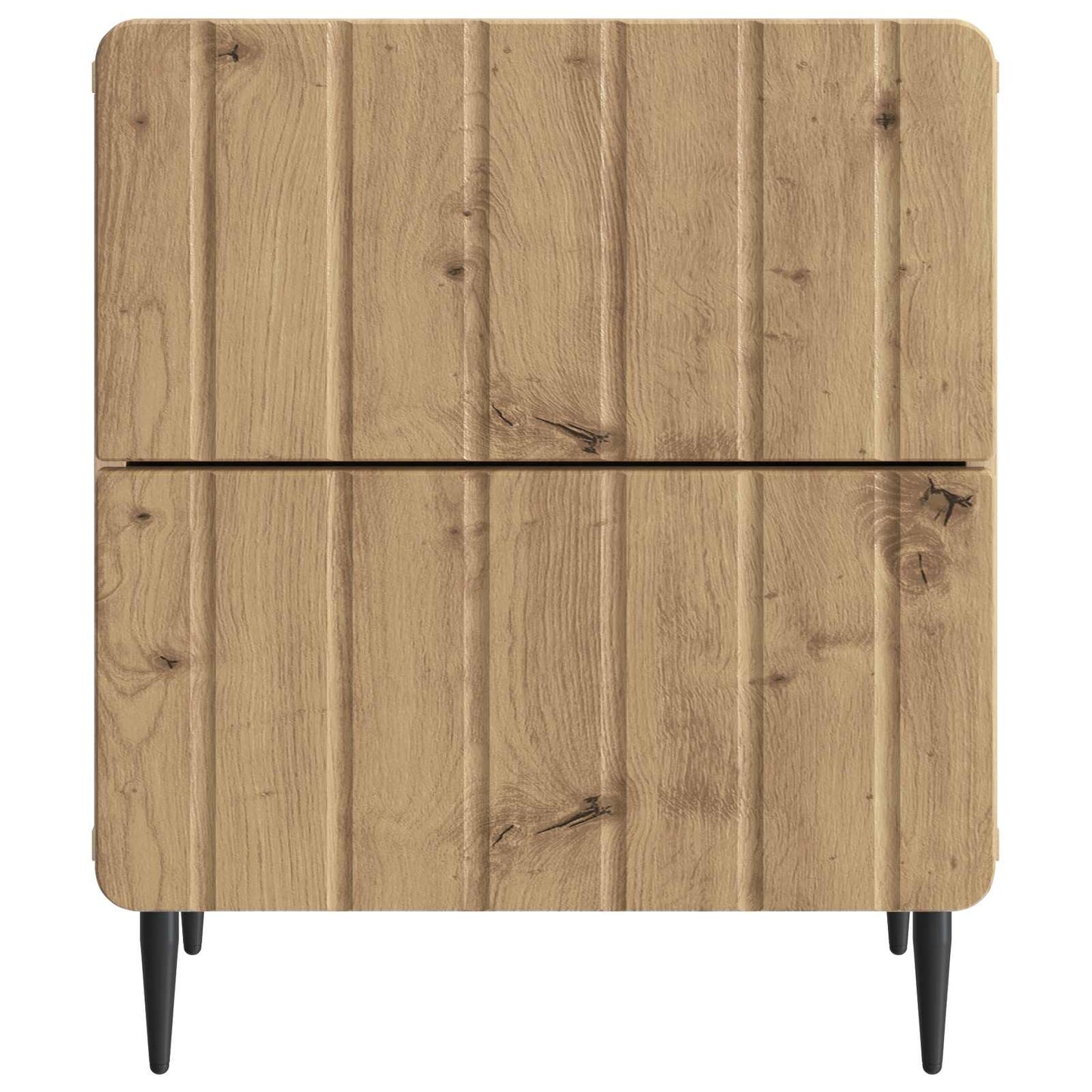 vidaXL Bedside Cabinet Artisan Oak 43 x 34.5 x 49.5 cm Engineered Wood 5