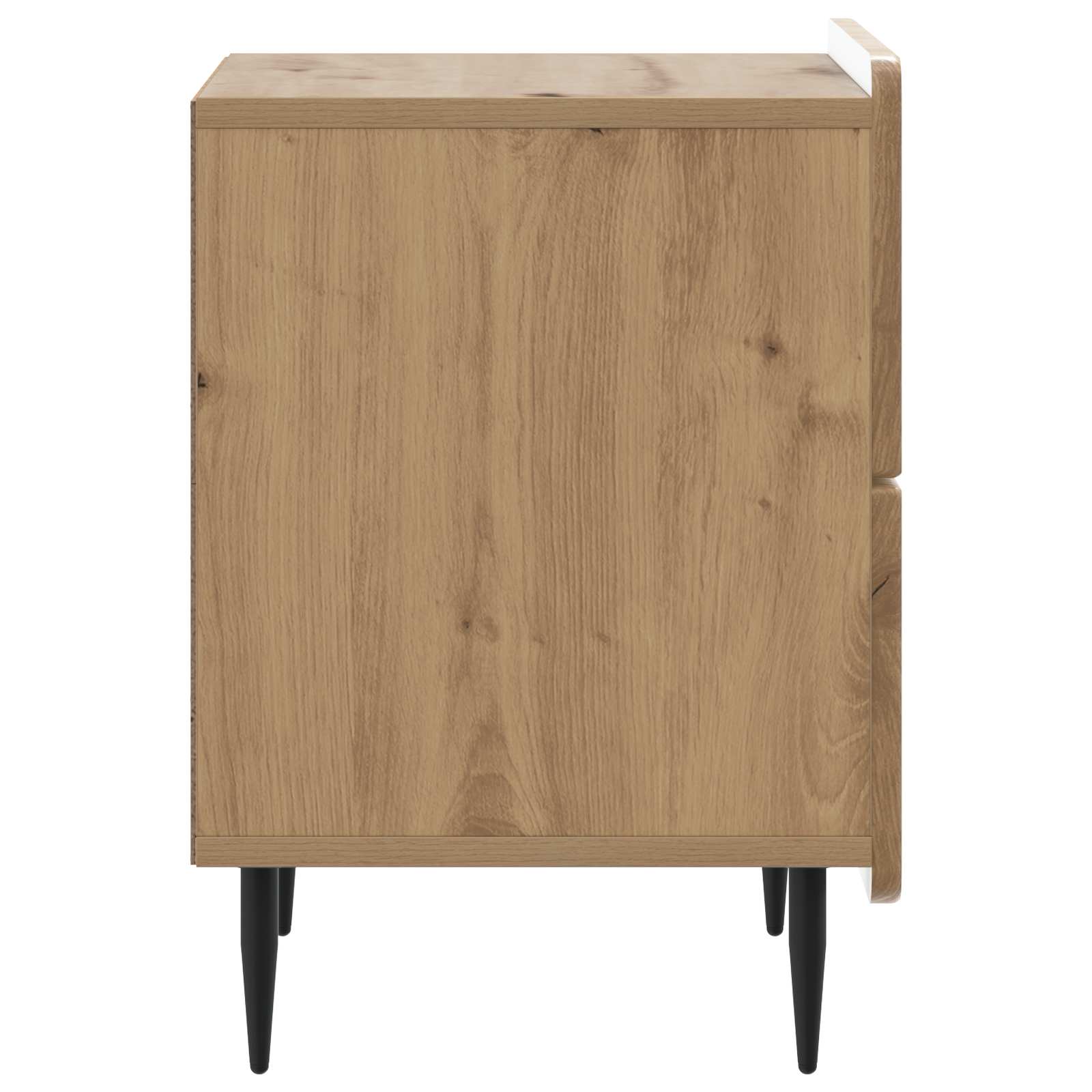 vidaXL Bedside Cabinet Artisan Oak 43 x 34.5 x 49.5 cm Engineered Wood 6
