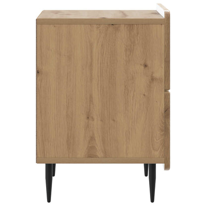 vidaXL Bedside Cabinet Artisan Oak 43 x 34.5 x 49.5 cm Engineered Wood 6