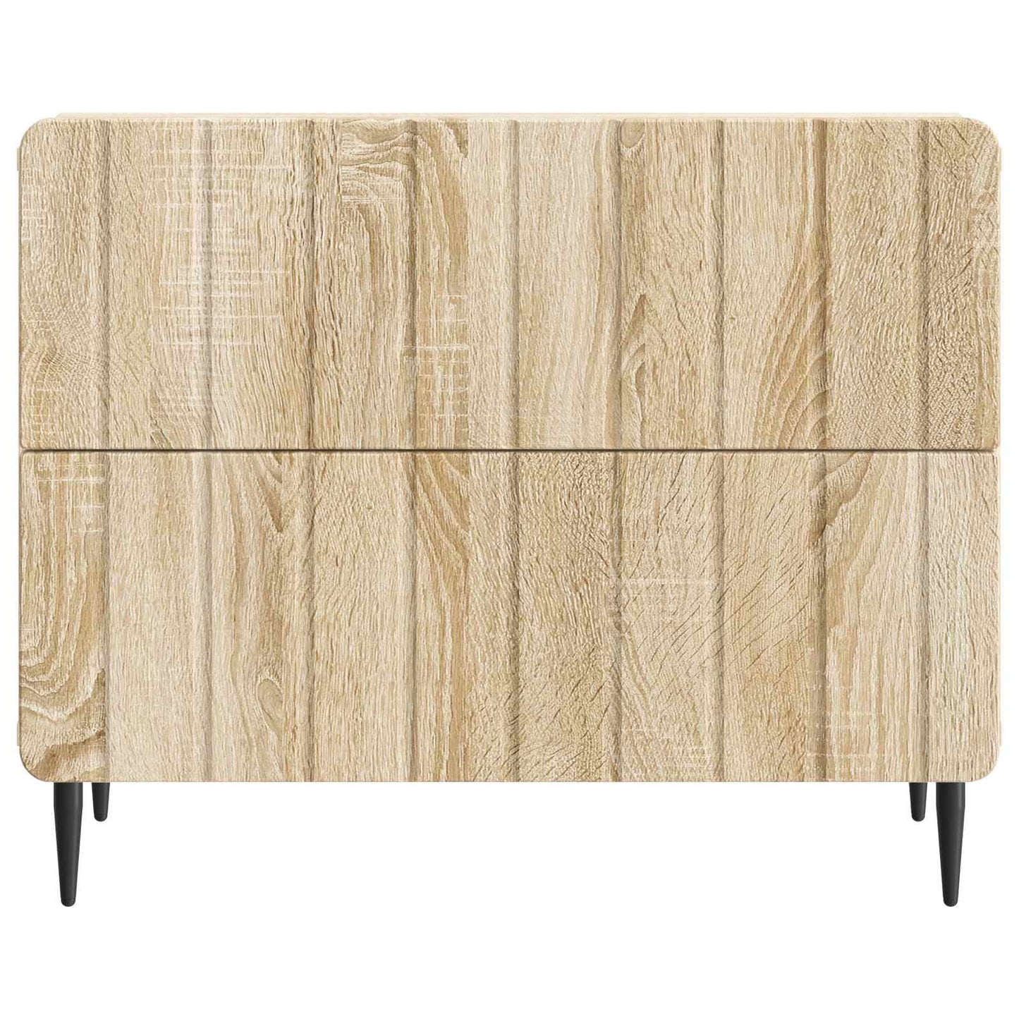 vidaXL Bedside Cabinet Sonoma Oak 62 x 34.5 x 49.5 cm Engineered Wood 5