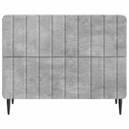 vidaXL Bedside Cabinet Concrete Grey 62 x 34.5 x 49.5 cm 5