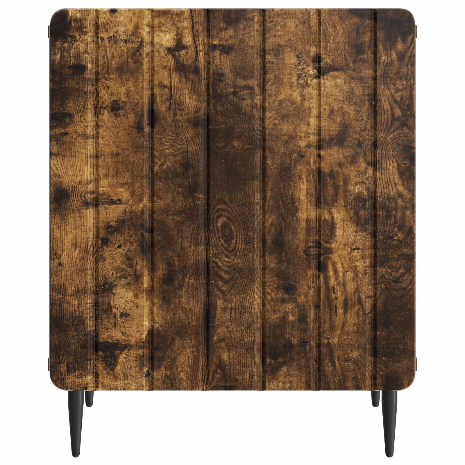 vidaXL Bedside Cabinet Smoked Oak 43 x 34.5 x 52 cm Engineered Wood 5