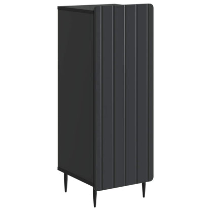 vidaXL Sideboard Black 34.5 x 33 x 92 cm Engineered Wood 2