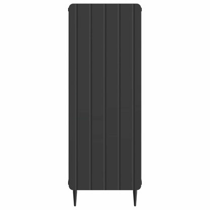 vidaXL Sideboard Black 34.5 x 33 x 92 cm Engineered Wood 6