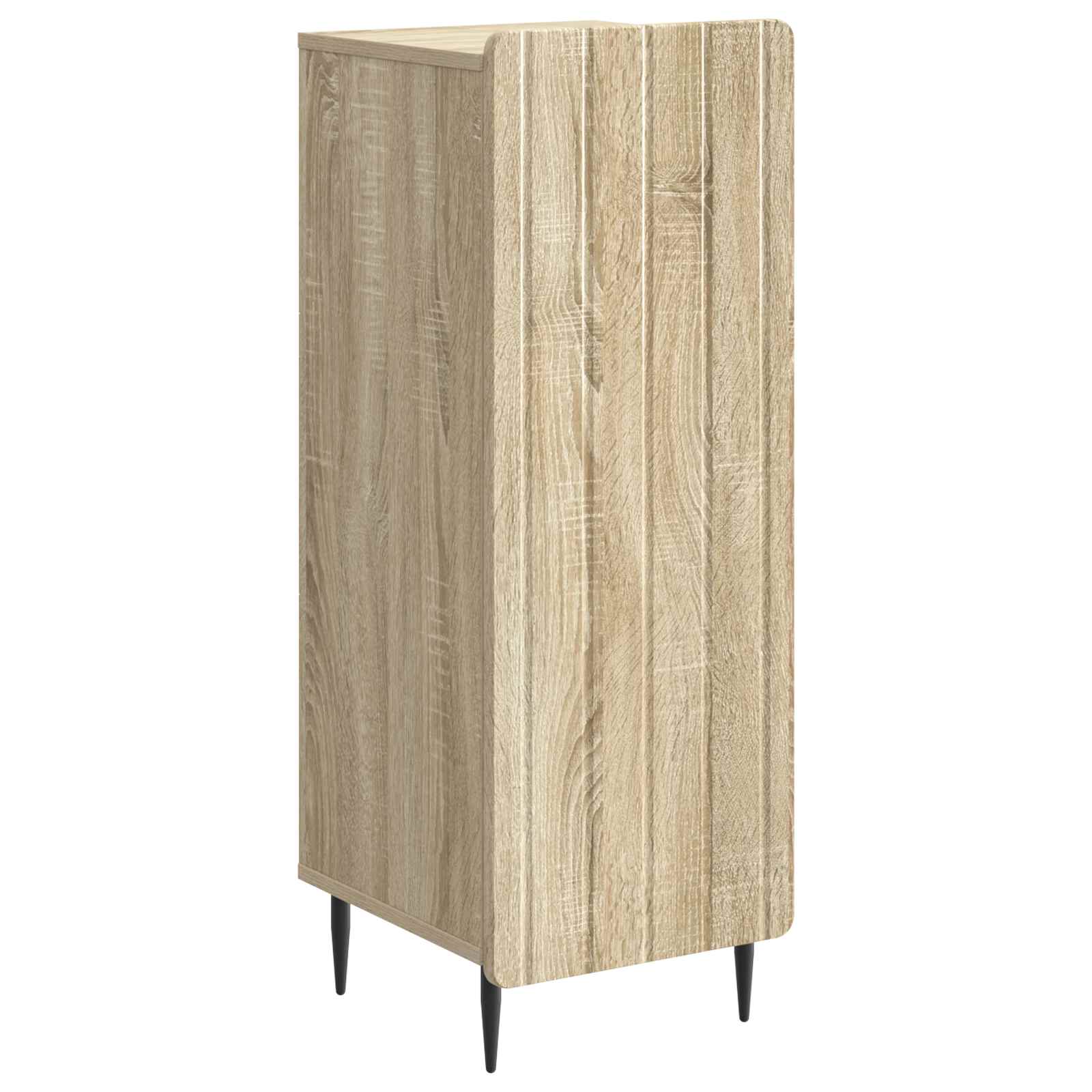 vidaXL Sideboard Sonoma Oak 34.5 x 33 x 92 cm Engineered Wood 2