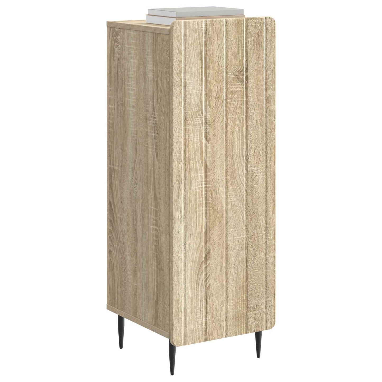 vidaXL Sideboard Sonoma Oak 34.5 x 33 x 92 cm Engineered Wood 3