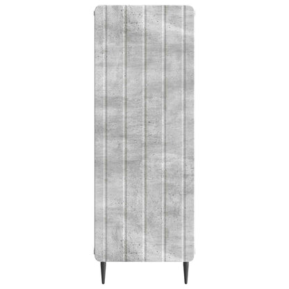 vidaXL Sideboard Concrete Grey 34.5 x 33 x 92 cm Engineered Wood 6