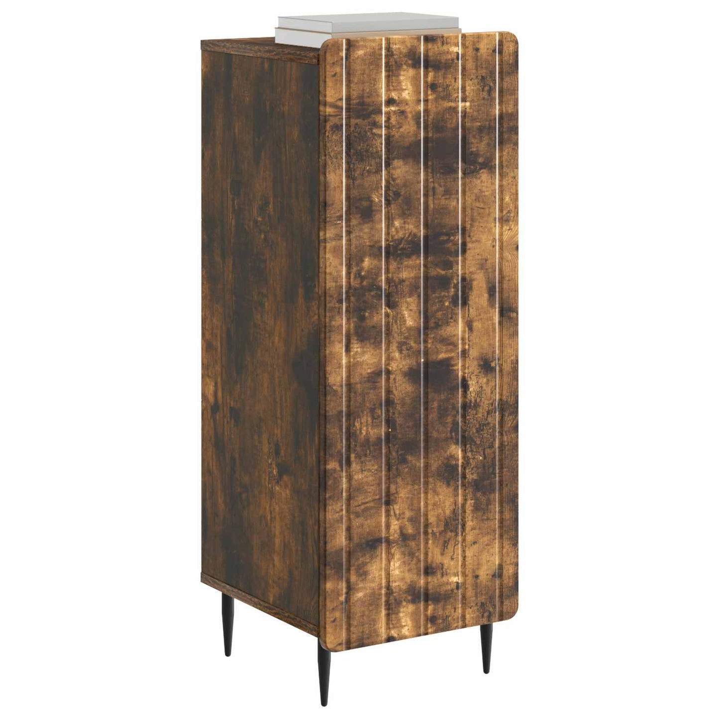 vidaXL Sideboard Smoked Oak 34.5 x 33 x 92 cm Engineered Wood 3