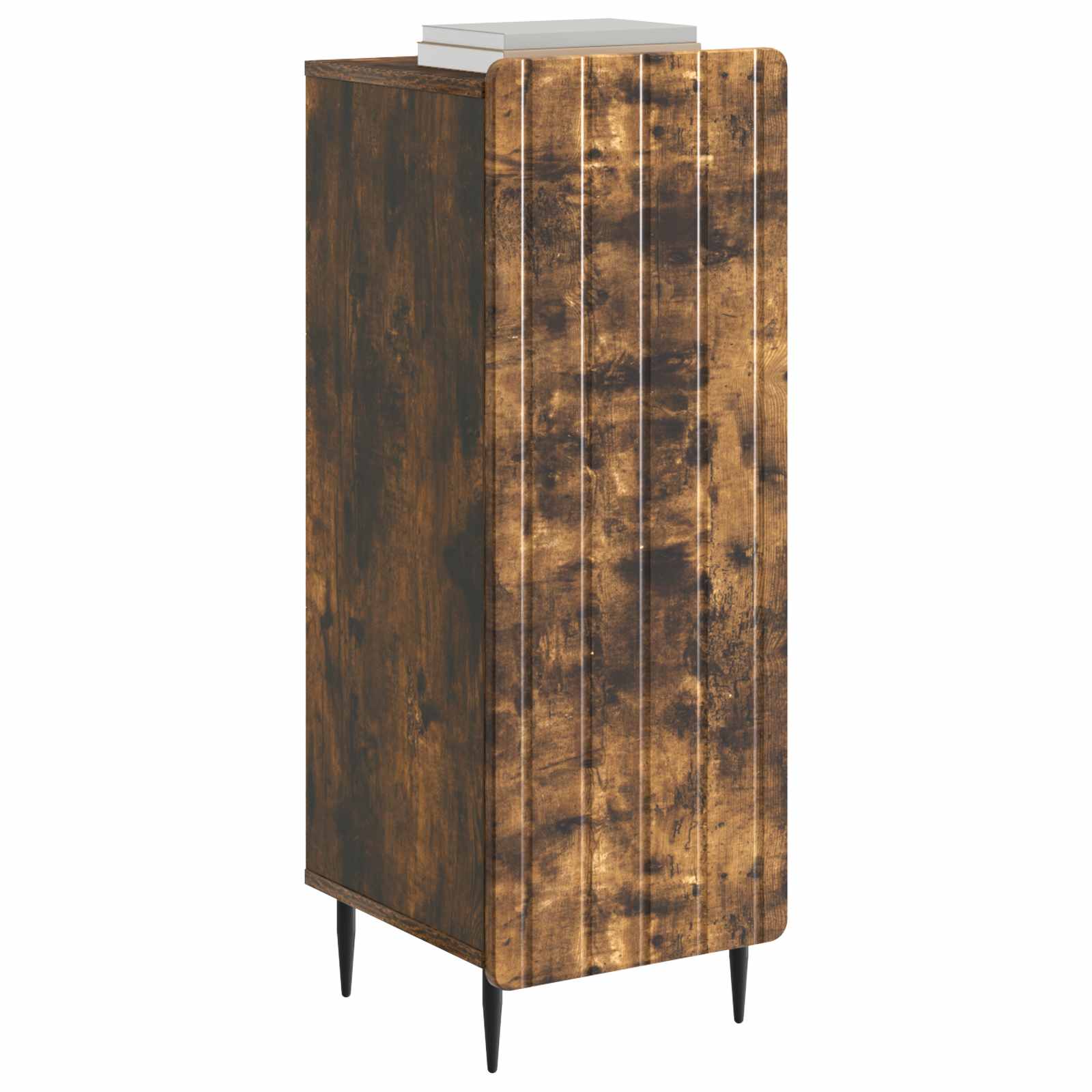 vidaXL Sideboard Smoked Oak 34.5 x 33 x 92 cm Engineered Wood 3