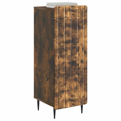 vidaXL Sideboard Smoked Oak 34.5 x 33 x 92 cm Engineered Wood 3