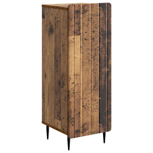 vidaXL Sideboard Old Wood 34.5 x 33 x 92 cm Engineered Wood 2