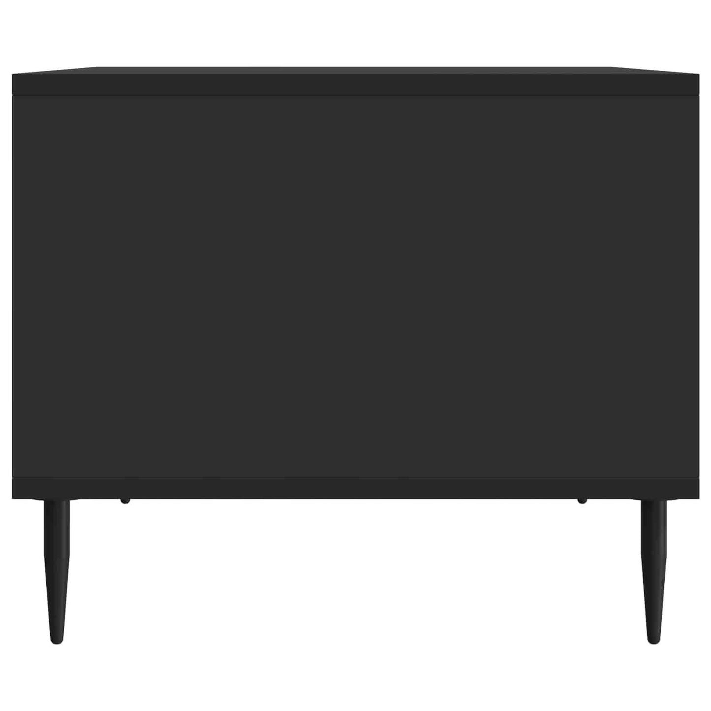 vidaXL Coffee Table Black 90 x 50 x 40 cm Engineered Wood 6