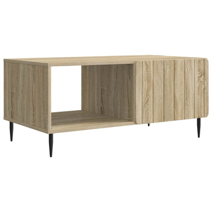 vidaXL Coffee Table Sonoma Oak 90 x 50 x 40 cm Engineered Wood 2