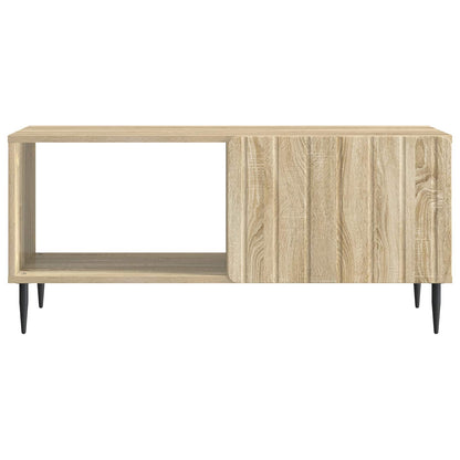 vidaXL Coffee Table Sonoma Oak 90 x 50 x 40 cm Engineered Wood 5