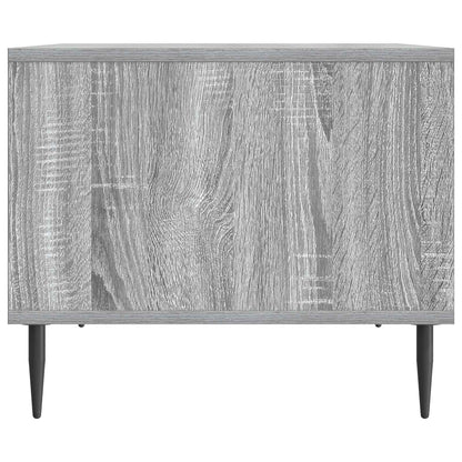 vidaXL Coffee Table Grey Sonoma 90 x 50 x 40 cm Engineered Wood 6