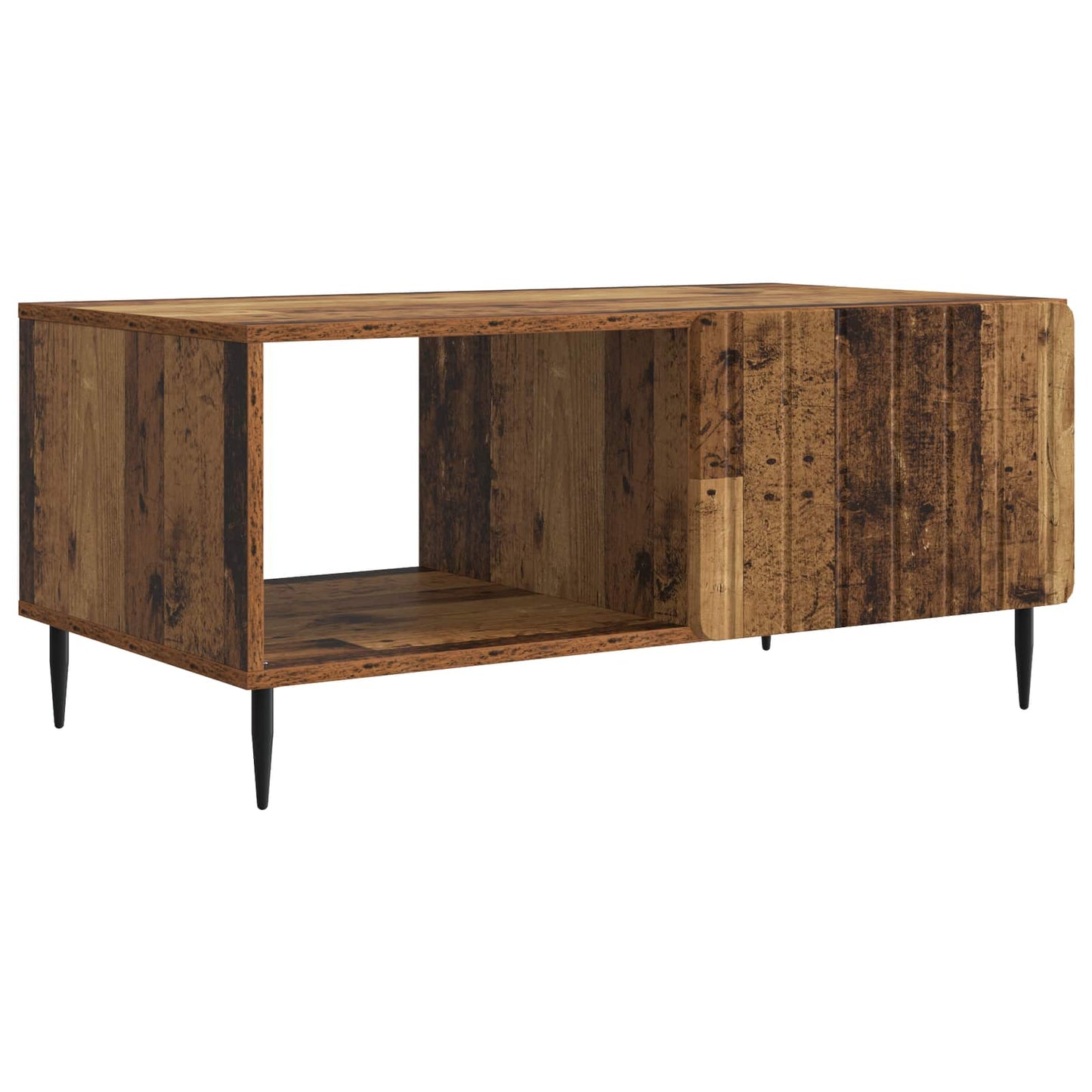 vidaXL Coffee Table Old Wood 90 x 50 x 40 cm Engineered Wood 2