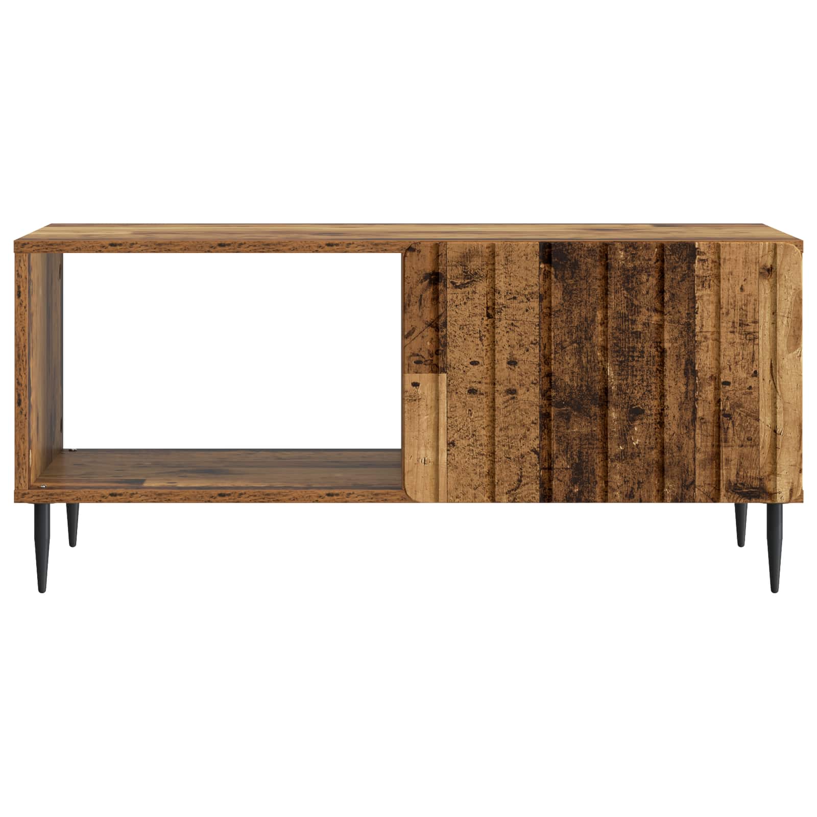 vidaXL Coffee Table Old Wood 90 x 50 x 40 cm Engineered Wood 5