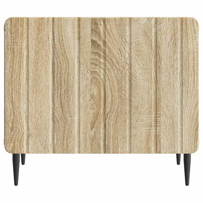 vidaXL Coffee Table Sonoma Oak 49 x 50 x 42 cm Engineered Wood 5